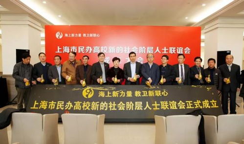 上海市民办高校新联会正式成立